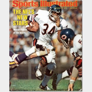 Walter Payton Chicago Sports Illustrated Posters and Art